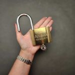 قفل آویز سربی سایز 75
