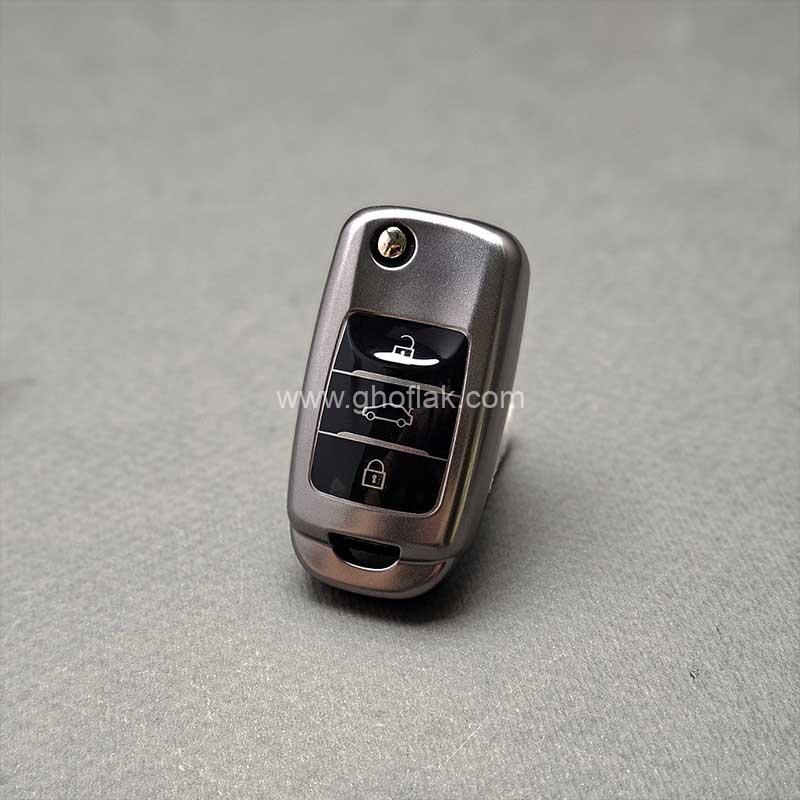 کاور-ریموت-چانگان-CS35-کلید-تاشو-متالیک کاور ریموت چانگان CS35 کلید تاشو متالیک