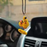 آویز ماشین طرح «آروم برون قلبم»