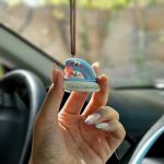 آویز ماشین طرح «حواسم بهت هست»