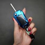 کاور ریموت تارا دنده قدیم شفاف با بند چرم اشبالت