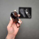 سایلنسر کمربند ایمنی خودرو دو حالته پژو مشکی دو عددی